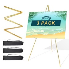 Easel Stand for Sign 63'' Art Easels for Display Wedding Welcome Poster Stand...