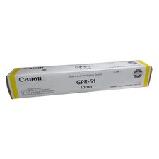 Canon GPR-51 8519B003AA Yellow Toner Cartridge Genuine OEM Original