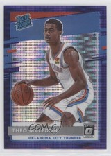 2020 Donruss Optic Rated Rookie Target Purple Pulsar Prizm Theo Maledon #184 0b3