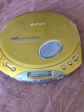 Sony Walkman D-E350 Portable CD Player ESP MAX Gold Tested Working
