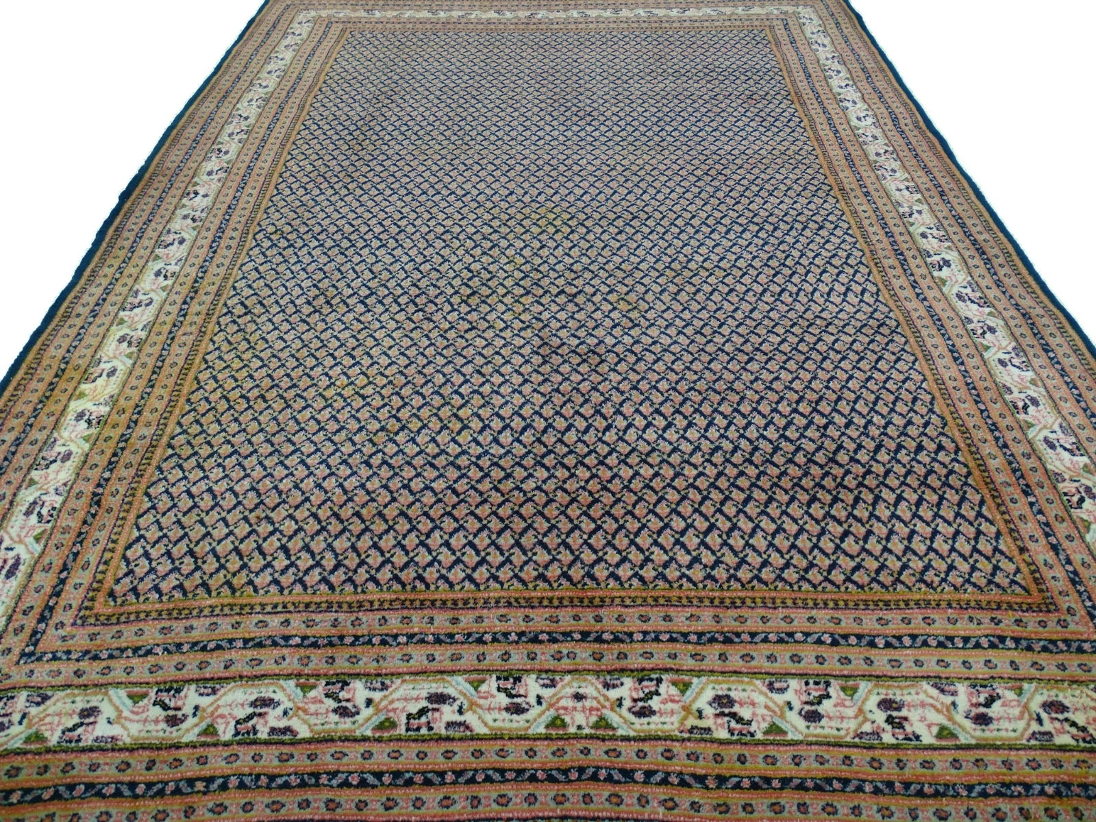 Mir/Sarough - 340 x 250cm - Professionally Cleaned - Hand-Knotted Oriental Rug