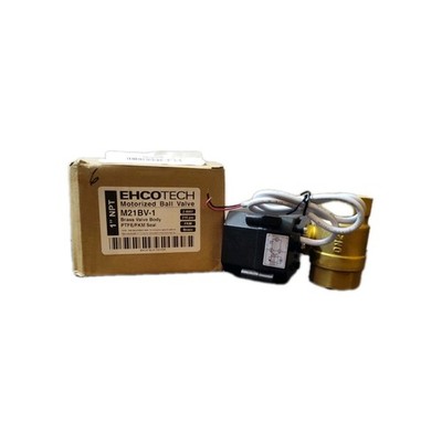1'' Motorized  Ball Valve 110V 120V to 220V AC, Brass Valve 2 Wire Auto Return #6