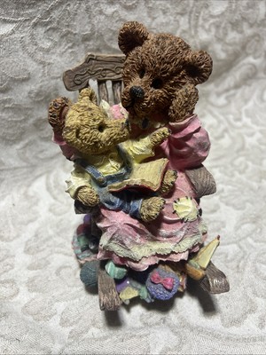 Mother Bear Rocking Chair Music Box  I Will Always Love You 