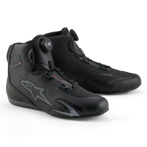 Alpinestars Celer Motorcycle Shoes Trainers Black Dark Grey