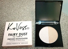 K VOSS Fairy Dust Pressed Highlighter Moonlight Starkissed 8g/ 0.282oz Full Size