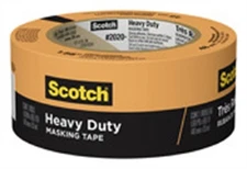 Scotch 2020+-48TP Orange Rubber Heavy Duty Masking Tape 1.88 in. x 60.1 yd.