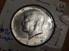 1965 Kennedy Half Dollar SMS 50c uncirculated 40 % silver