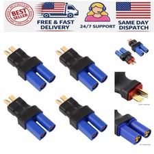 Youme T Male to EC5 Female Plugs Conversion Adapter for RC LiPo Battery FPV D...