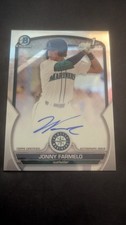 2023 Bowman Draft Baseball Base 1st Bowman Auto Jonny Farmelo CDA-JF Mariners 🔥