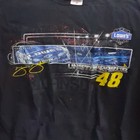Chase Authentics Team Lowe’s Racing #48 Unstoppable NASCAR Black Shirt Size M — photo 1