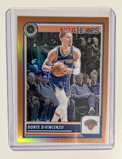 2023-24 Panini Nba Hoops Premium Stock - Donte DiVincenzo #145 Orange Prizm /299
