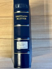 BUND Ersttagsbl&auml;tter (ETB) 1991 und 1992 komplett in H&uuml;llen, mit Ordner