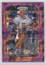 2021 Panini Prizm Purple Ice Prizm 186/225 Brian Sipe #268 16lt
