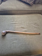 Hand carved East African rungu