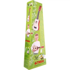 Boogie Bee Holzgitarre mit 6 Saiten, 55 cm