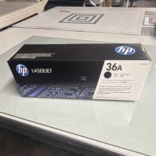 HP Genuine 36A Black Laser Toner Cartridge CB436A for LaserJet M1120 M1522 P1505