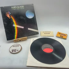 Ruben Blades Y Seis Del Solar- Agua De Luna = Moon Water  VG+/VG   1987