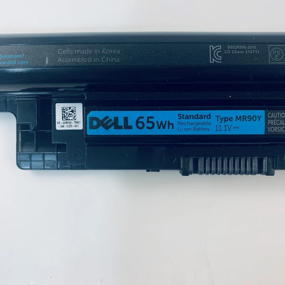 Batería Original Dell Inspiron 17-5748 3521 3542 5521 3421 3721 11.1V 65Wh MR90Y Foto 2 de 4