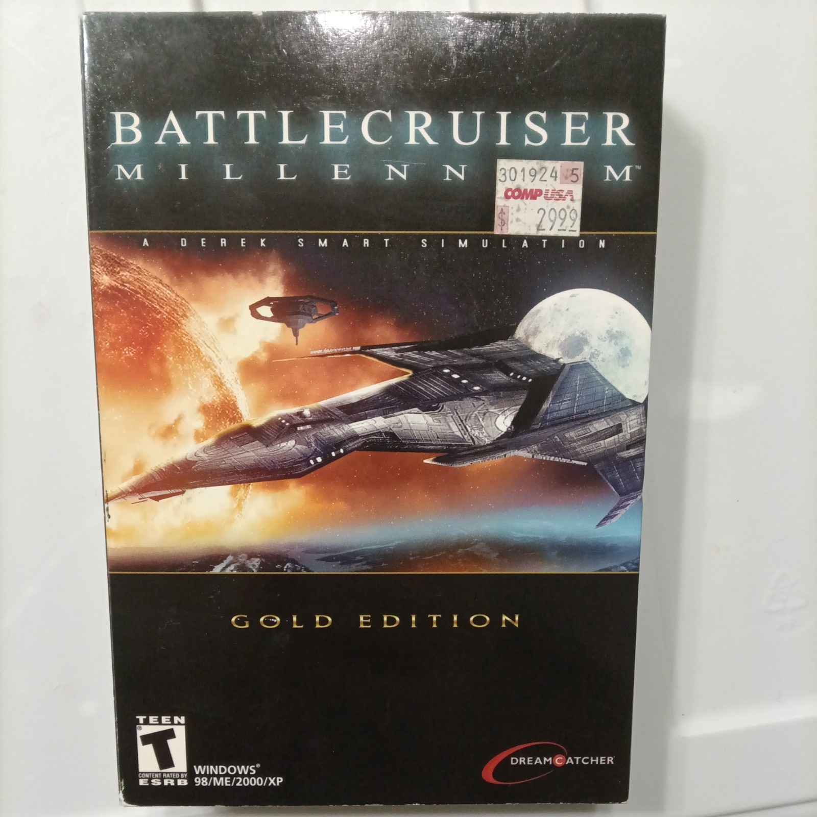 Battlecruiser Millennium Gold Edition CD PC Windows 98/ME/2000/XP Dreamcatcher