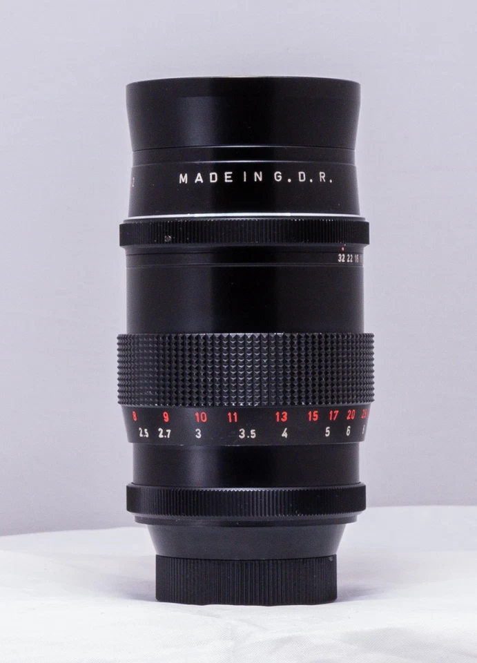 Pentacon 135mm f2.8 (Meyer Optik Gorlitz Orestor) m42 mount preset 15 blades! - Image 3 of 4