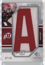 2009 SP Threads Rookie Lettermen Auto College 7/10 Sean Smith #217 Auto g4k