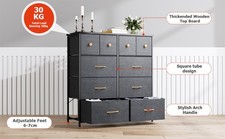 Nicehill Chest of Drawers with 10 Drawers