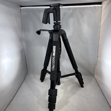 Sunpak 6600 Pro Heavy Duty Tripod, 65.3", Support up to 6 lb, USED NO PLATE