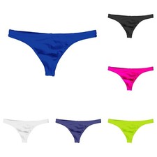 Fashion Forward Mens Swimwear Bikini Thong Low Waist Beach Swimsuit Swim