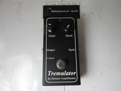 Demeter Amplification Tremulator Tremolo Effects Pedal Free USA