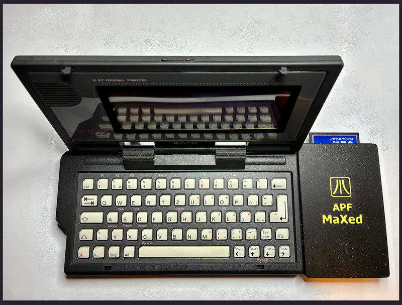 Atari Portfolio apf-MaXed peripheral