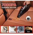 Portable High Power Black Car Vacuum Cleaner for Interior Detailing — photo 6