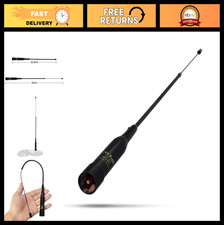 Tri-Band VHF UHF 137-480MHz 100W 20" Telescopic Antenna for Mobile Radio Transce