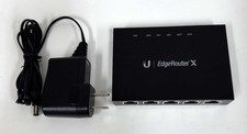 Ubiquiti Networks ER-X EdgeRouter X 5-Port Gigabit Wired Router w/ Power adapter
