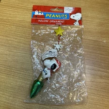Peanuts Snoopy Kurt S Adler Holiday Ornament 