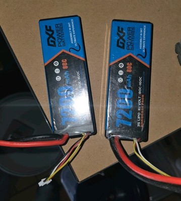 2x Dxf 3s Lipo mit 7200mah von arrma kraton EC5(IC5)