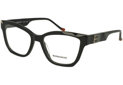 Brand New 2026 BORBONESE Women Eyeglasses BEV 6216 COL.00 Authentic Italy Frame
