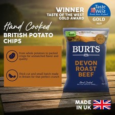 Burts Crisps Hand Cooked 20 x 40g