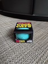 Schylling Nee Doh Cool Cats Squeeze Ball Blue Squeezable Stress Reliever Toy