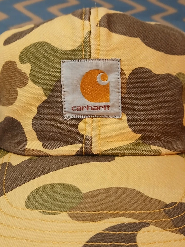 Gorra de Colección Carhartt A Bathing Ape Bape Talla Única Mediana Rara Beige Tostado Foto 2 de 4