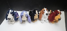 5 Hush Puppies Beanbag Vintage Stuffed Plush Dog Collection  2