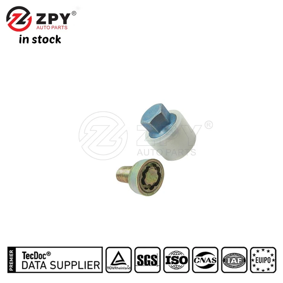 Parafuso de trava de roda ZPY V ferramenta de parafuso anti-roubo para Audi A3 A4 A6 4F0698139C818 - Imagem 2 de 4