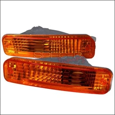 Spec-D Tuning LB-INT90AM-RS Bumper Lights for 90 to 91 Acura Integra- Amber -...