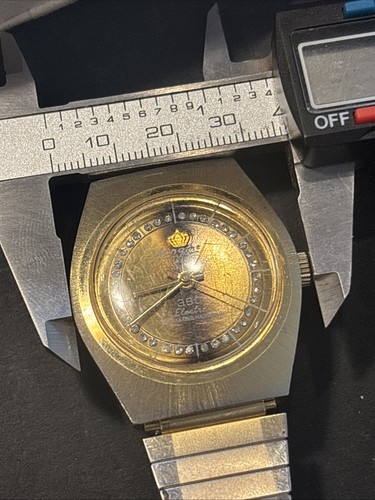 B18 VTG Men’s LONGINE 23 "Electra" 360 Gold Tone Wristwatch Running-Works As Is - Picture 24 of 24