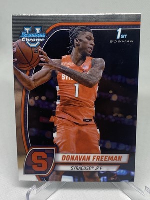 2024/25 BOWMAN CHROME UNIV BASKETBALL #21 DONAVAN FREEMAN