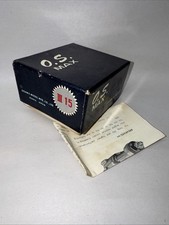 Vintage OS Max III .15 Control Line Airplane Glow Engine box And Manual ONLY