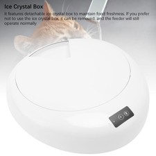 Smart Cat Feeder Automatic Pet Feeder APP Remote Control 6 Compartments For