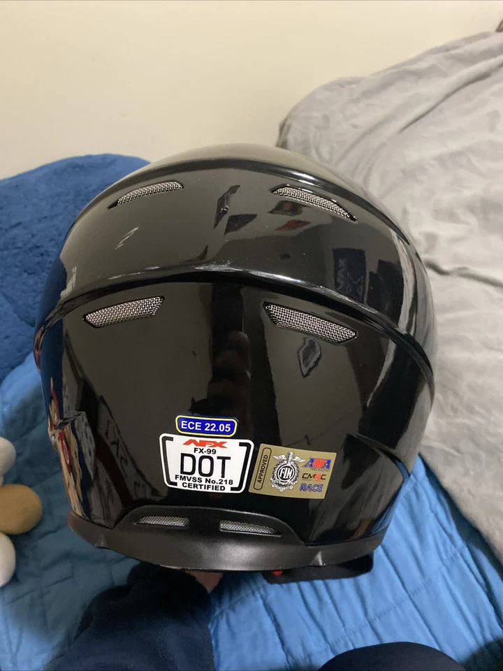 Casco de motociclista Foto 3 de 4