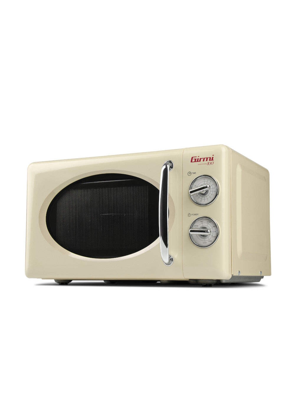 Forno Microonde Vintage Girmi FM21 Crema: L'Eleganza in 20 Litri