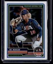 TRE' MORGAN 2023 PANINI USA BASEBALL STARS & STRIPES FIELDING RC USA #78