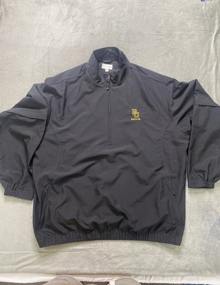 Cutter & Buck Men's Baylor WindTec Black Windbreaker Jacket 2XT/2XGL